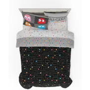 Juego de cama reversible Pac-Man: 7 piezas dobles