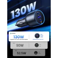 Cargador USB C UGREEN 130W para Coche