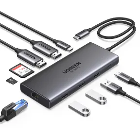 Hub USB-C 10 en 1 UGREEN Revodok Pro 210