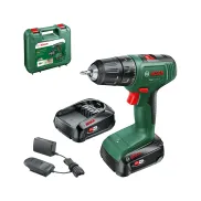 Atornillador a batería Bosch EasyDrill 18V-40 con 2 baterías