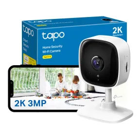 Cámara de Seguridad 2K Tapo: Monitor de Bebés y Mascotas