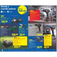 Herramientas de bricolaje y jardín Lidl disponibles desde el 4 de mayo