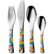 Cubertería 4 piezas Patrulla Canina para niños WMF