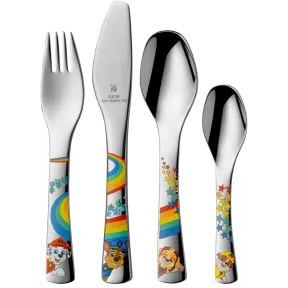Cubertería 4 piezas Patrulla Canina para niños WMF