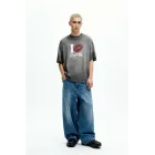 Camiseta Gris PALM ANGELS - Estilo Urbano y Moderno