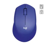 Ratón Inalámbrico Azul Logitech M330 Silent Plus 1000DPI