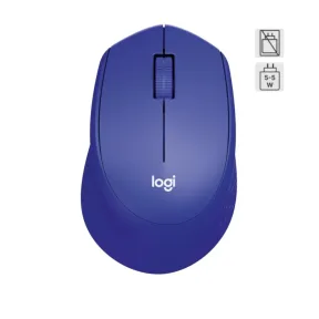 Ratón Inalámbrico Azul Logitech M330 Silent Plus 1000DPI