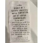 Tableta de chocolate Temptation gratis para nuevos socios