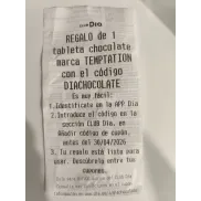 Tableta de chocolate Temptation gratis para nuevos socios