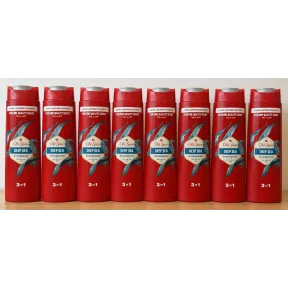 Old Spice Gel 3 en 1 Para Hombres Deep Sea - Pack 8x50ml