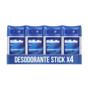 Gillette Cool Wave Desodorante Antitranspirante 4 x 70 ml