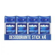 Gillette Cool Wave Desodorante Antitranspirante 4 x 70 ml