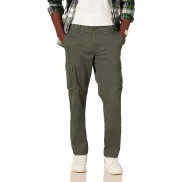 Pantalones Cargo Elásticos de Trabajo para Hombre - Amazon Essentials