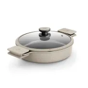 Cacerola BRA Natural 32cm de Aluminio Reciclado