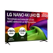 LG 75NU800: TV 75" NanoCell 4K, Alpha 7 Gen9, 144Hz