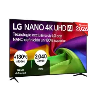 LG 75NU800: TV 75" NanoCell 4K, Alpha 7 Gen9, 144Hz