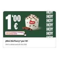 Mini McFlurry ¡Solo 1€!