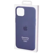 Funda de Silicona Azul Tempestad con MagSafe para iPhone 15 Plus