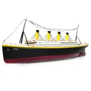 Simulación de Titanic: Barco RC de 80cm
