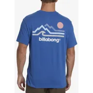 Camiseta estampada Billabong RANGE en azul claro
