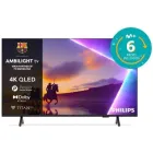 Smart TV 85" Philips QLED 4K Ambilight con Dolby Atmos