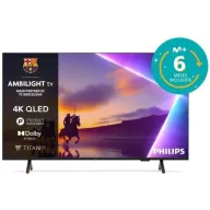 Smart TV 85" Philips QLED 4K Ambilight con Dolby Atmos