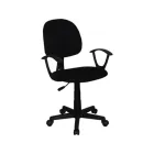 Silla Negra MITSAI Estocolmo para Oficina con Malla