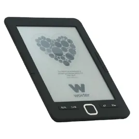Woxter Scriba 195 - eBook 4GB 6" Negro y Verde Salvia