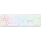 Teclado Ducky Zero 6108 RGB Tri-Mode MX2A-Red 100% Blanco