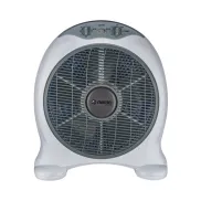 Ventilador New Box 12" 50W 3 Velocidades Blanco y Gris