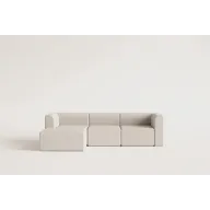 Sofá chaise longue modular izquierdo 3 piezas Fogler