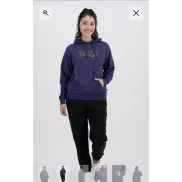 Mujer sudadera con capucha