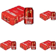 Cruzcampo Cerveza 24 Latas x 330 ml - 7.92 L (Paquete de 5)