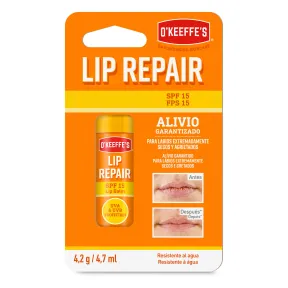 Bálsamo Labial O'Keeffe's FPS 15 para Labios Secos y Agrietados