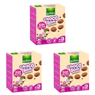 Galletas Sin Gluten Choco Bom Mini Cacao - Paquete 3x40g
