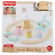 Set de té de madera Fisher-Price para niños