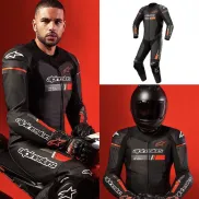 Mono de moto ALPINESTARS GP Force Chaser en CUERO AA