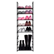 Organizador de zapatos para 16-20 pares, 8 compartimentos