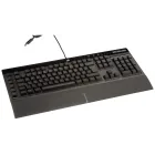 Teclado Corsair K55 RGB Pro - Resistente al Polvo y Salpicaduras