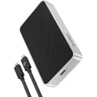 Carcasa Silenciosa para SSD M.2 NVMe 80Gbps, Compatible Thunderbolt