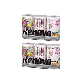 Toalla de papel RENOVA XXL 2x3 rollos (total 6)