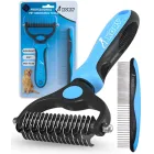 Cepillo y Peine para Perros y Gatos de Pelo Largo y Corto