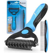 Cepillo y Peine para Perros y Gatos de Pelo Largo y Corto