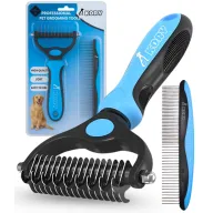 Cepillo y Peine para Perros y Gatos de Pelo Largo y Corto