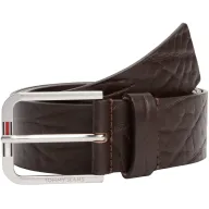 Cinturón de piel Tommy Jeans Austin 80cm