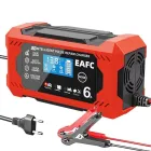 Cargador inteligente de batería de coche 12V, 6A, carga rápida