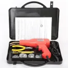 Kit para reparación de parachoques y soldador de plástico.