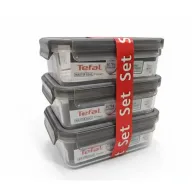Set de recipientes herméticos Tefal Mseal 3 x 1,0 L