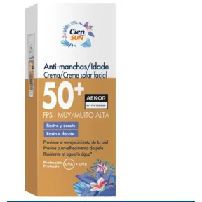 Anti-manchas facial solar FPS 50+ - 50ml