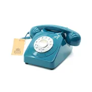 Un diseño icónico de teléfono fijo inspirado en los años 70